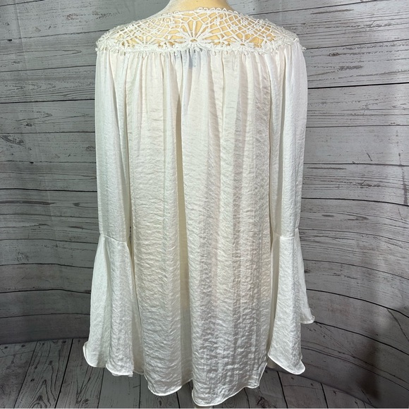 Melissa Paige White Soft Tunic Top - Picture 5 of 8